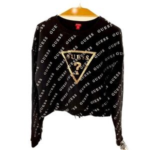 GUESS Cropped sweatshirt  top